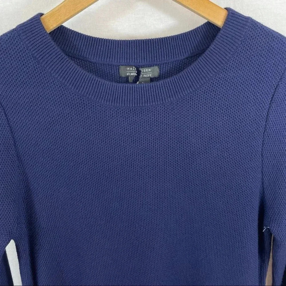 Halogen x Atlantic-Pacific 3/4 Sleeve Crewneck Sweater Pullover - Picture 6 of 10